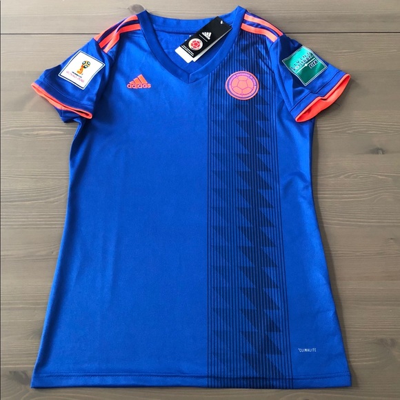blue colombia jersey
